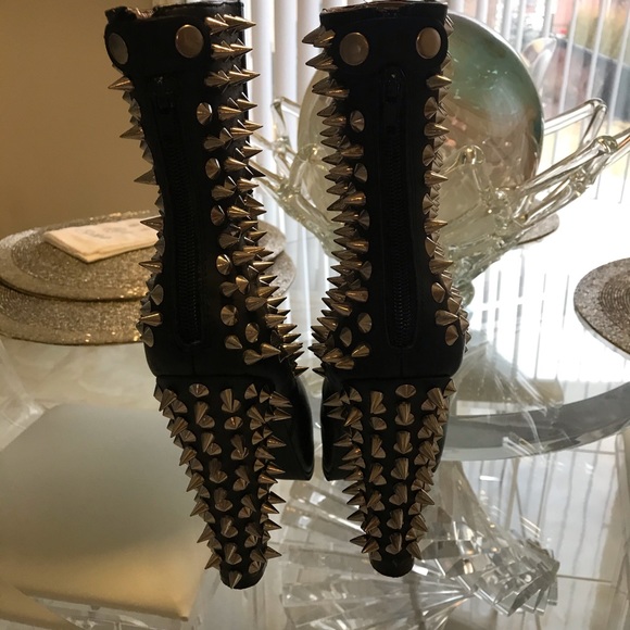 Jeffrey Campbell spiked boots - Picture 2 of 8